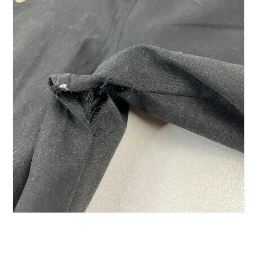 Polo by‎ Ralph Lauren Black Harrington Full Zip Pony Bomber Jacket Mens Size XL